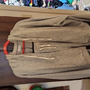 Sincerely Jules for Bandier grey sweatpants and zip up. 1X top L in bottoms